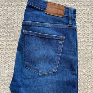 Madewell 9” High Rise Skinny 28